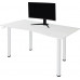 Gaming galds Zdesk 21312653 White 138 cmx68 cm