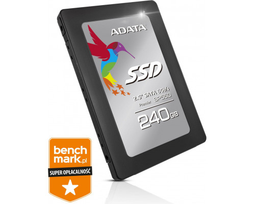SSD ADATA Premier Pro SP550 240GB 2.5" SATA III (ASP550SS3-240GM-C)