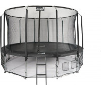 Garden Trampoline Jumpi Garden Maxy Comfort With inner mesh 16 FT 487 cm Black