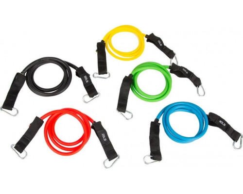 Eb Fit Tubing dažādu pretestības līmeņu komplekts daudzkrāsains 5 gab.