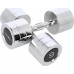 HMS dumbbells CHD09 chrome plated 2 x 9 kg