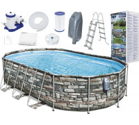 Bestway Swimming pool rack Power Steel 610x366cm 10w1 (56719)