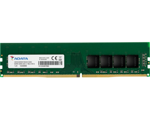 ADATA Premier, DDR4, 8 GB, 3200MHz, CL22 (AD4U32008G22-SGN)