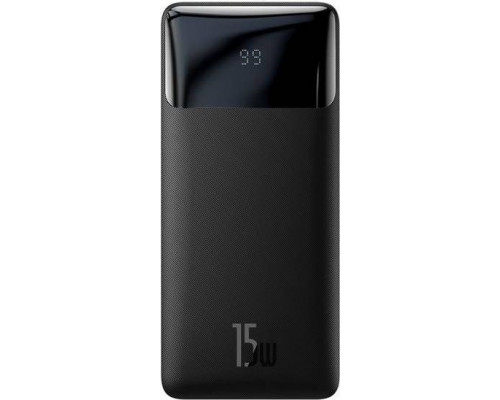 Baseus Bipow Digital Display 15W 10000mAh Black