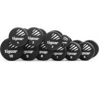 Tiguar dumbbells TI-WH0002 gumowane 10 x Various types of loads included