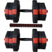 Eb Fit dumbbells bituminous 2 x 10 kg