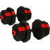 Eb Fit dumbbells bituminous 2 x 10 kg