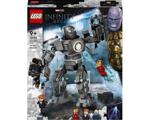 LEGO Marvel Iron Man: zadyma z Iron Mongerem (76190)