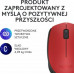Logitech M171 czerwony (910-004641)
