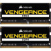 Corsair Vengeance, SODIMM, DDR4, 32 GB, 2666 MHz, CL18 (CMSX32GX4M2A2666C18)