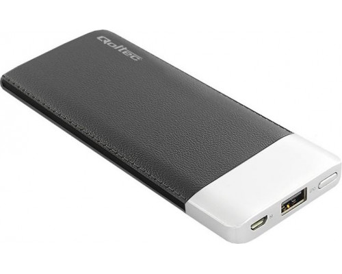 Qoltec Slim 6000mAh Black