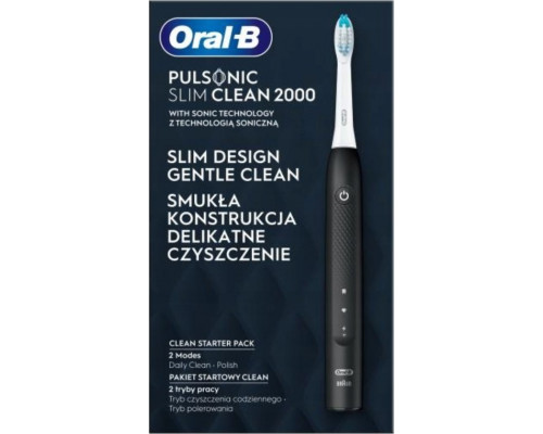Brush Oral-B Pulsonic Slim Clean 2000 Black