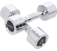 HMS dumbbells CHD03 chrome plated 2 x 3 kg