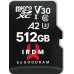SD  GoodRam IRDM M2AA MicroSDXC 512 GB Class 10 UHS-I/U3 A2 V30 (IR-M2AA-5120R12)