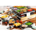 Domo Domo Raclette D09246G Bamboo black - 1200W