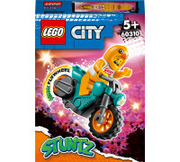 LEGO City Motocykl kaskaderski z kurczakiem (60310)