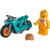 LEGO City Motocykl kaskaderski z kurczakiem (60310)