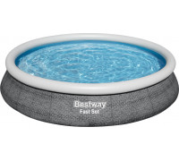 Bestway Bestway 57313 Swimming pool expansion Fast Set with pump filtering Szary 4.57m x 84cm