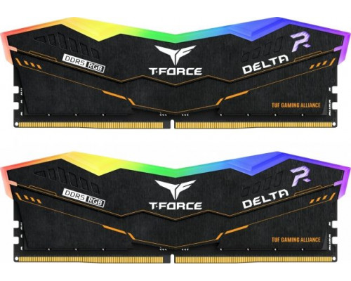 TeamGroup T-Force Delta TUF Gaming Alliance RGB, DDR5, 32 GB, 5200MHz, CL40 (FF5D532G5200HC40CDC01)