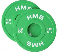 HMS CBRS10 Plate Olympic 2 X 1.0 kg