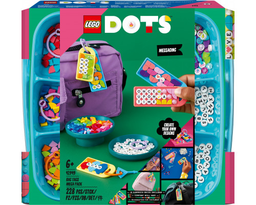 LEGO Dots Megazestaw zawieszek — wiadomości (41949)