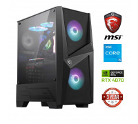 Core i5-13400F 16GB 512GB NVME 1TB HDD RTX 4070 NoOs