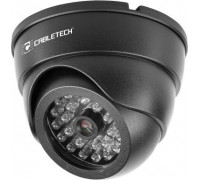 Cabletech Atrapa kamery kopułkowej z LED DK-3 Cabletech