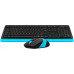 A4Tech A4tech FG1010 FSTYLER set bezdr. klávesnice + myši, modrá barva