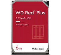 WD Red Plus 6 TB 3.5'' SATA III (6 Gb/s)  (WDBAVV0060HNC-WRSN)