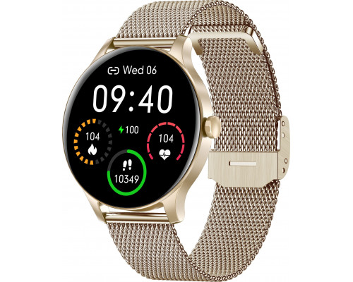 Smartwatch Garett Electronics Classy Gold  (CLASSY_ZLOT_STAL)