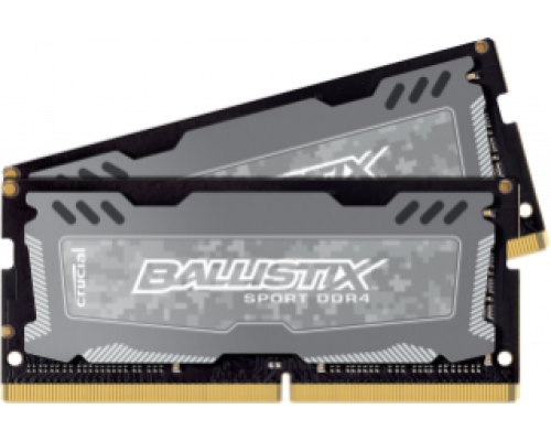 Ballistix Sport LT, SODIMM, DDR4, 16 GB, 2400 MHz, CL16 (BLS2C8G4S240FSDK)