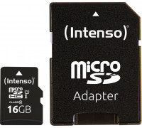 SD  Intenso Performance MicroSDHC 16 GB Class 10 UHS-I/U1  (3424470)