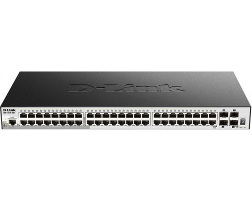Switch D-Link 52-Port Gigabit Stackable Smart Managed Switch including 4 10G SFP+