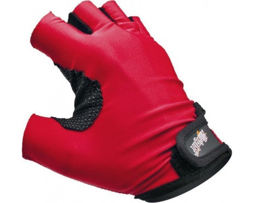 Allright Rękawiczki kulturystyczne Allright Lycra sportowe red   rozmiar XL