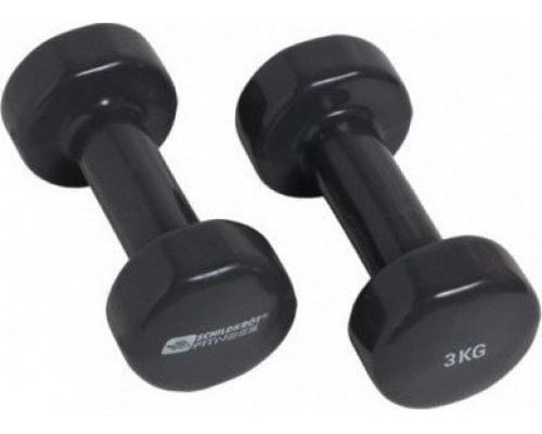 Dumbbells vinyl SCHILDKRT Vinyl Dumbbells 3,0 kg