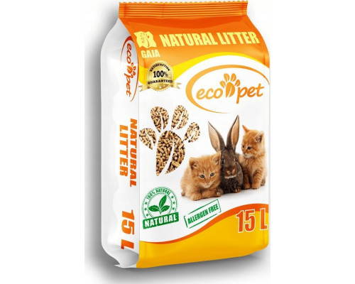 Gaja Eco-Pet Drewniany i ściółka smallch zwierząt 35L