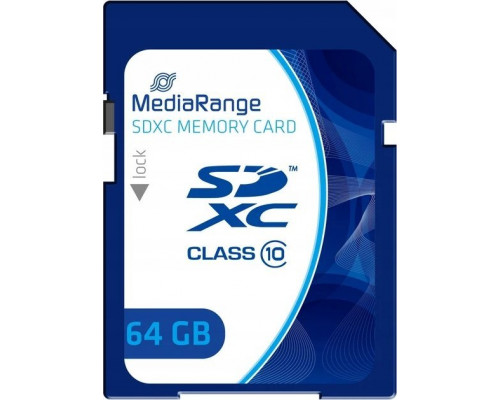 SD  MediaRange MR965 SDXC 64 GB Class 10  (MR965)