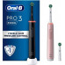 Brush Oral-B Pro 3 3900 Duo Gift Edition 2 szt. Pink/Black