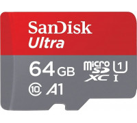 SD  SanDisk Ultra MicroSDXC 64 GB Class 10 UHS-I/U1 A1 (SDSQUAB-064G-GN6MA )