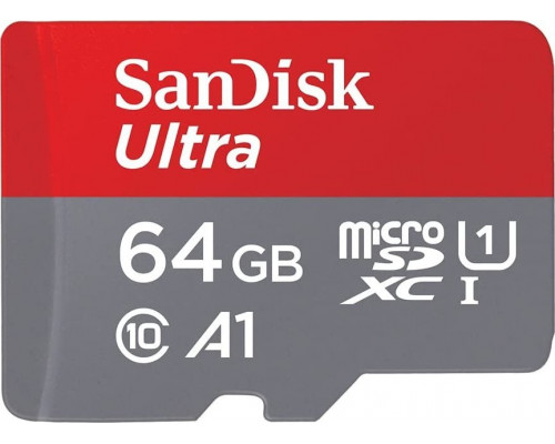 SD  SanDisk Ultra MicroSDXC 64 GB Class 10 UHS-I/U1 A1 (SDSQUAB-064G-GN6MA )