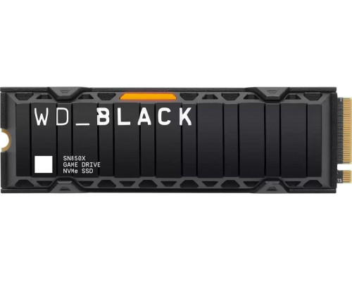 SSD 2TB SSD WD Black 850X 2TB M.2 2280 PCI-E x4 Gen4 NVMe (WDS200T2XHE)