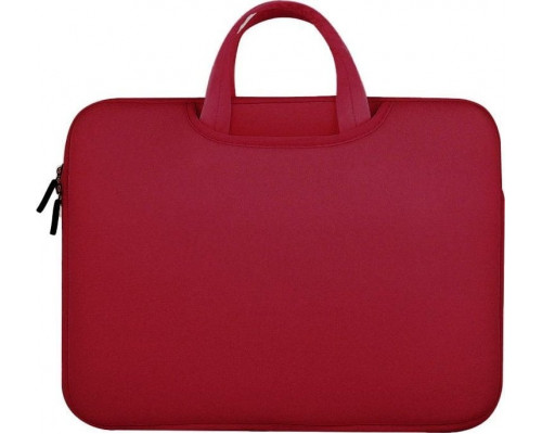 Hurtel Uniwersalne etui torba na laptopa 15,6'' tablet organizer na komputer red