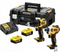 Dewalt ZESTAW WKRĘTARKA DCD708 + ZAKRĘTAKRA DCF809 18V 2*5.0AH