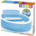 Intex Swimming pool inflatable z ławeczką 224x216cm (57190)