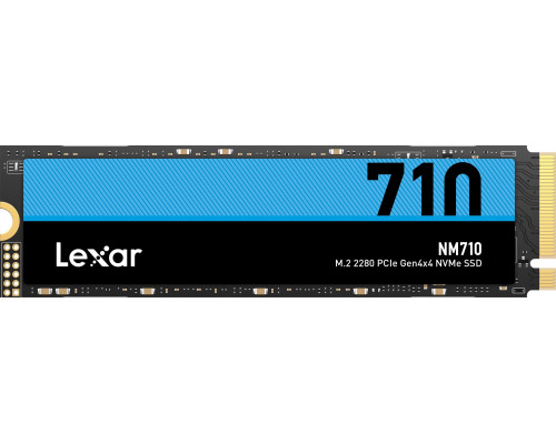 SSD 1TB SSD Lexar NM710 1TB M.2 2280 PCI-E x4 Gen4 NVMe (LNM710X001T-RNNNG)