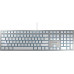 Cherry CHERRY KC 6000 SLIM FOR MAC klawiatura USB QWERTY Skandynawia Srebrny