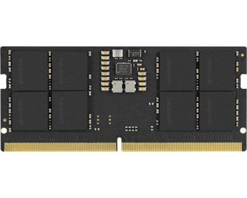 GoodRam SODIMM, DDR5, 16 GB, 4800 MHz, CL40 (GR4800S564L40S/16G)