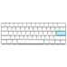 Ducky One 2 Pro Mini White Edition Gaming  RGB LED - Kailh Brown (US)