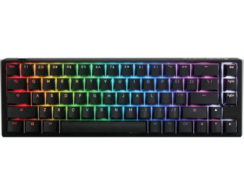 Ducky Ducky One 3 Classic Black/White Mini Gaming Tastatur, RGB LED - MX-Blue (US)