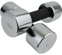 Master Dumbbells chrome plated MASTER 4 kg x2